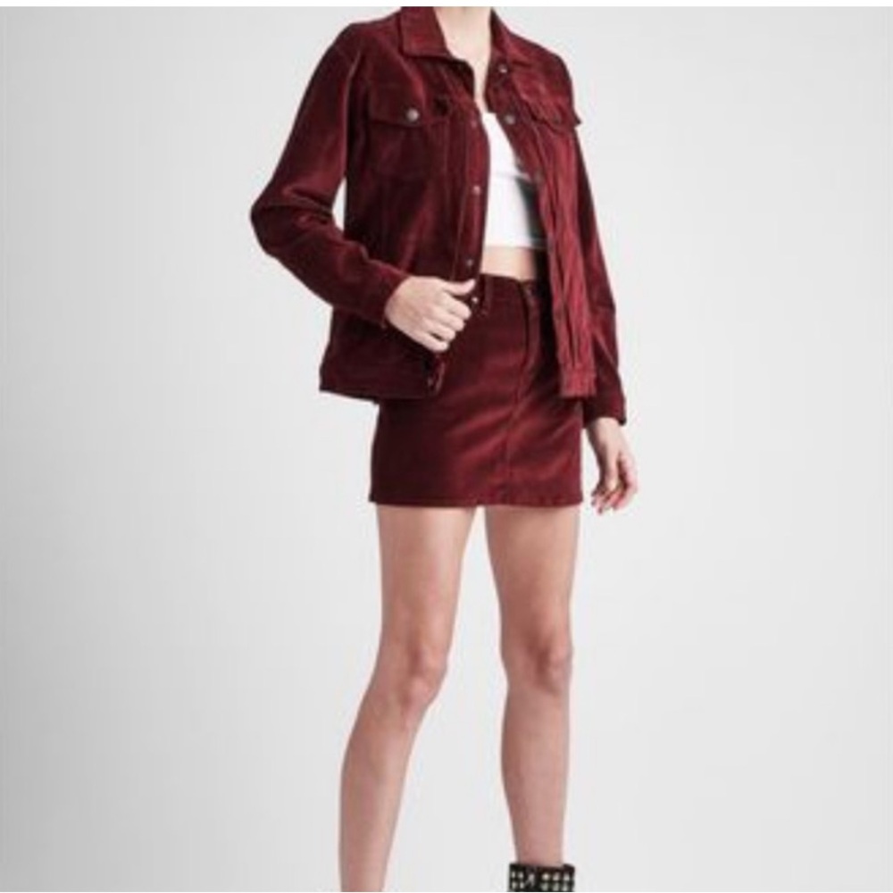Hudson velvet cropped jacket